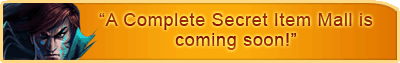 A Complete Secret Item Mall is Coming Soon!